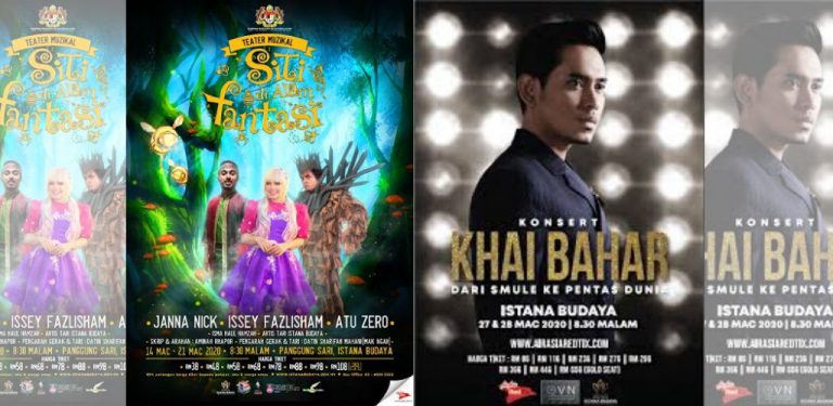 Muzikal Siti Di Alam Fantasi, Konsert Khai bahar ditangguhkan