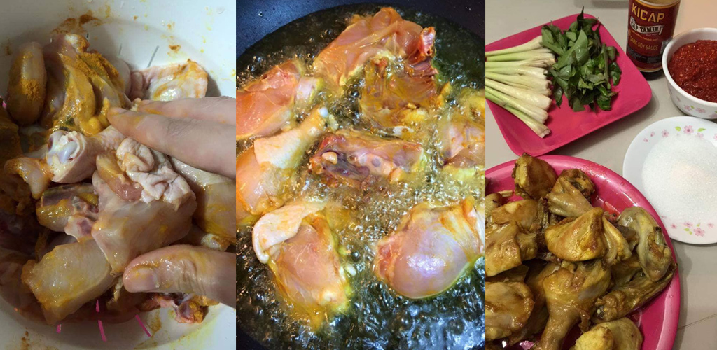 Ayam masak Bali viral dan sangat digilai