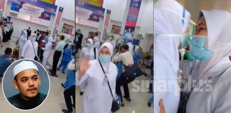[VIDEO]Sayunya... Laungan azan mengiringi petugas frontliner ke Sabah