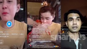 [VIDEO]Lelaki 'live' di kedai makan disimbah air sirap, rupa-rupanya...