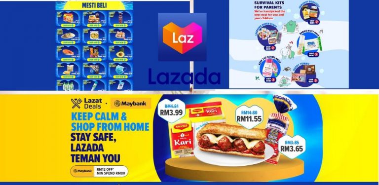 PKPB masa terbaik beli barang dapur, frozen dan macam-macam lagi secara online di Lazada