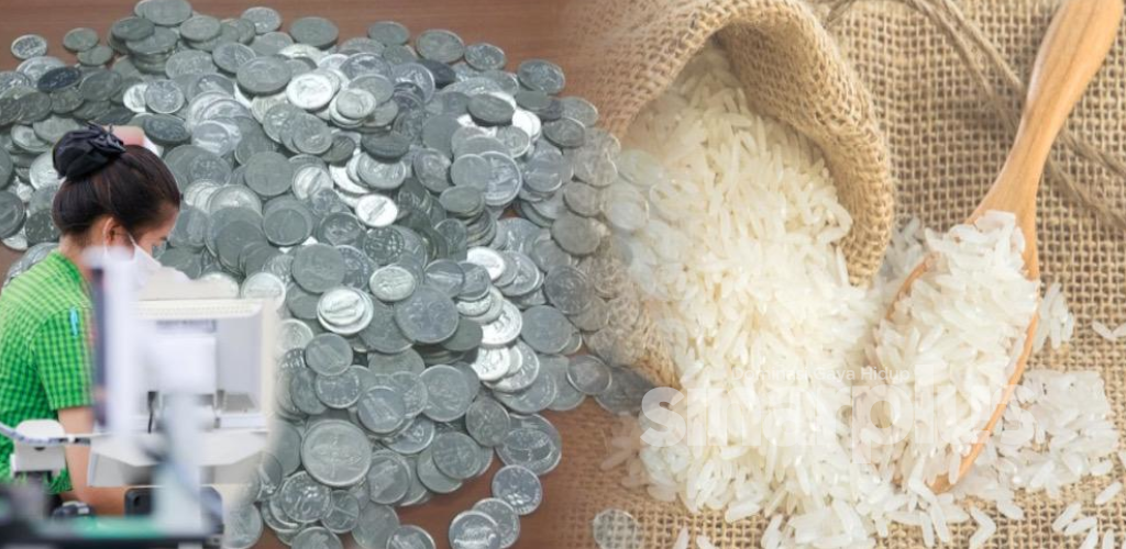 Beli beras guna duit syiling, tapi tak cukup pula, nasib ada yang prihatin bantu