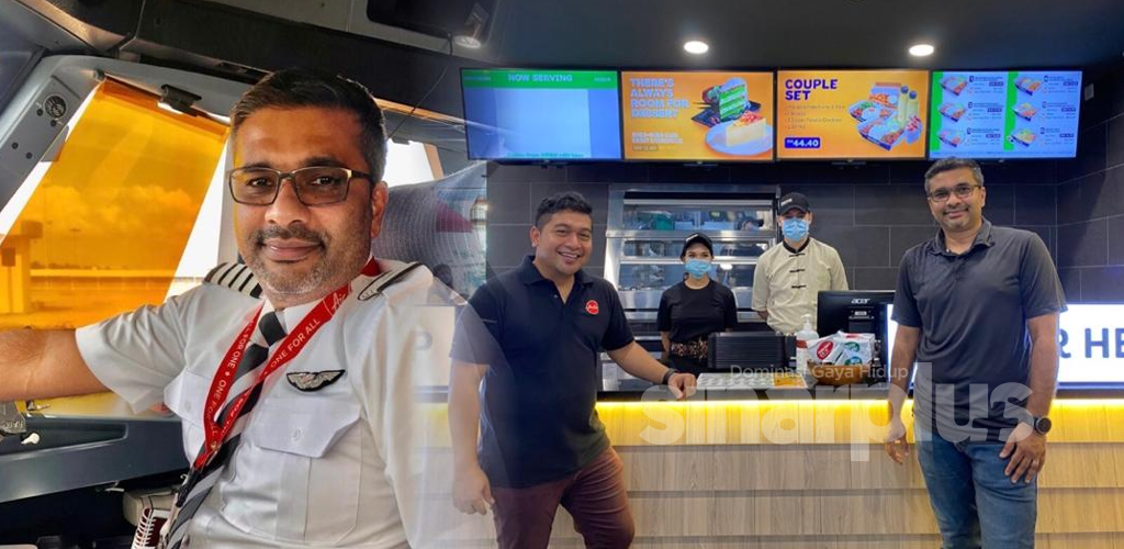 Dari awan biru turun ke ‘dapur’, kapten AirAsia terima cabaran baharu