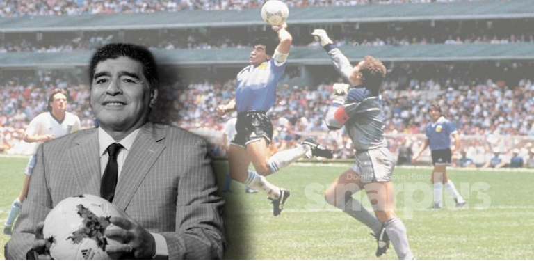 Selamat tinggal ‘hand of god’, ini kisah Maradona dalam dunia bola sepak