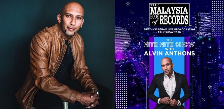 Alvin Anthons terima pengiktirafan Malaysia Book Of Records