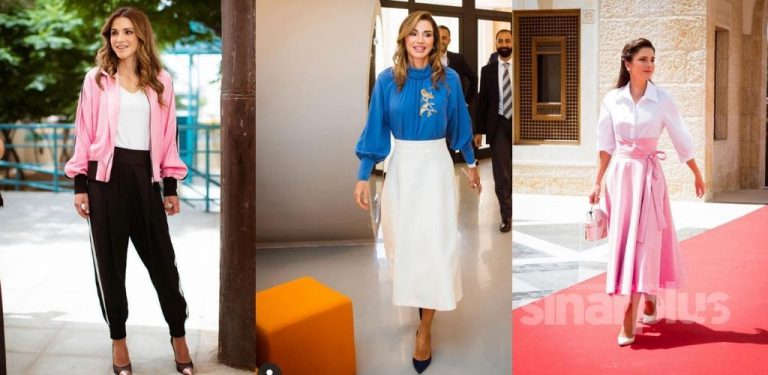 Fesyen Ratu Rania berusia 50 tahun jadi perhatian dunia