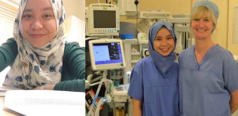 Doktor Malaysia hasilkan tudung pakai buang bersteril pertama di UK tercalon British Muslim Award