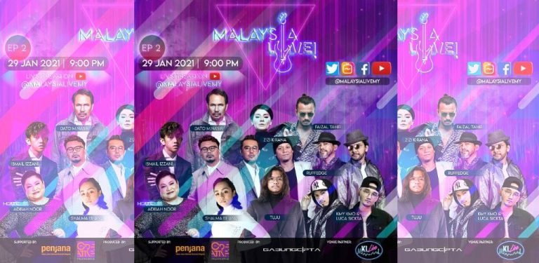 Malaysia Live! siri konsert atas talian hiburkan peminat dengan cara berbeza