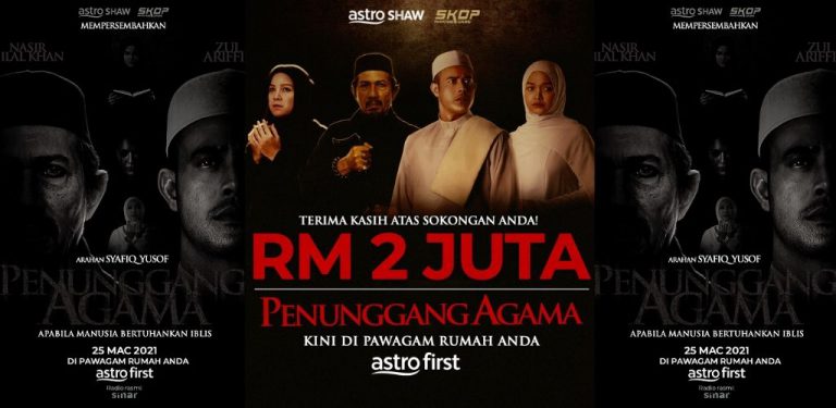 Raih RM2 juta di Astro First, Penunggang Agama bakal ditayangkan di Singapura