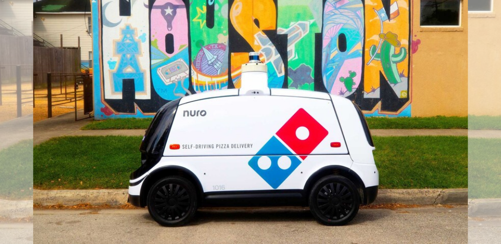 robot penghantar piza