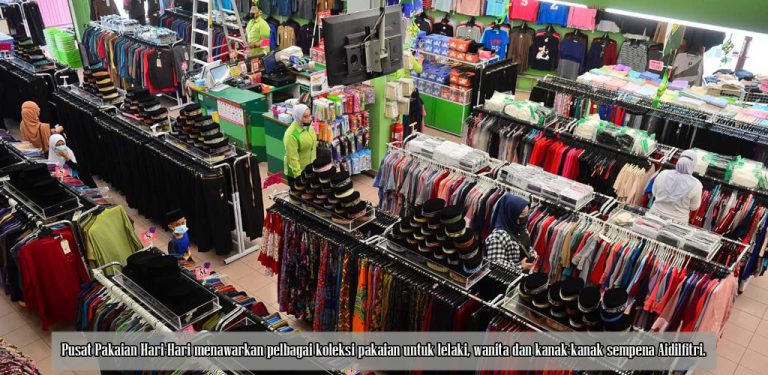 Kunjungi  Pusat Pakaian Hari-Hari, 85 cawangan seluruh Malaysia!