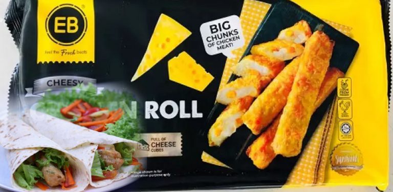 Chicken Roll Wrap mudah dan sedap, sesuai untuk yang diet