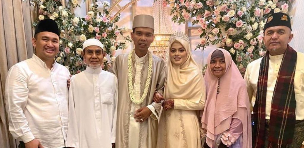 Isteri Ustaz Abdul Somad tampil berniqab, seminggu selepas bernikah