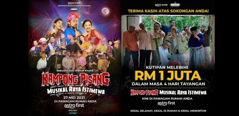 Kampong Pisang Musikal Raya Istimewa raih RM1 Juta dalam masa 4 hari