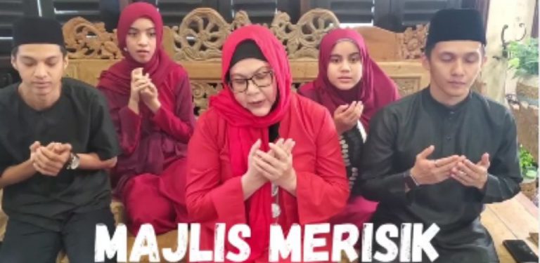 Majlis merisik secara maya, Erma Fatima sekeluarga dipuji warganet