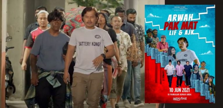 Komedi satira jadi taruhan filem Arwah Pak Mat, Lif & AJK