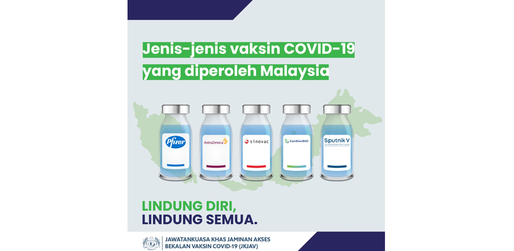 Wah! 7 jenis vaksin di Malaysia, terbaru Sinopharm, Johnson & Johnson