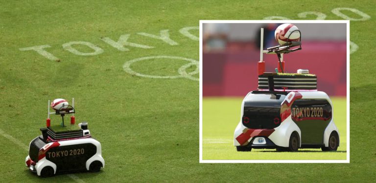 [VIDEO] Robot 'cute' hantar bola, kutip lembing di Olimpik Tokyo 2020