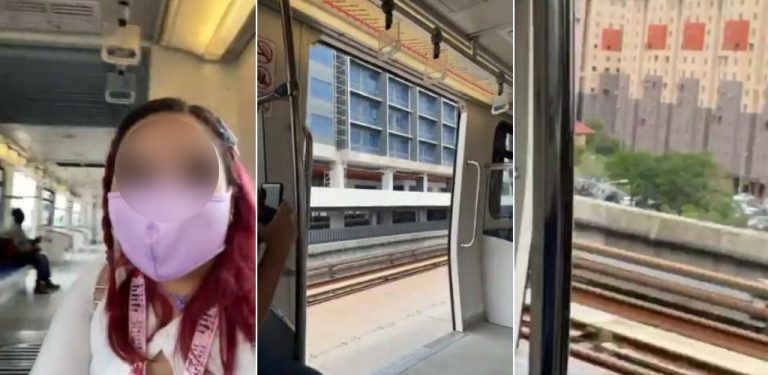 [VIDEO] Pintu tren LRT terbuka ketika bergerak laju, penumpang cemas