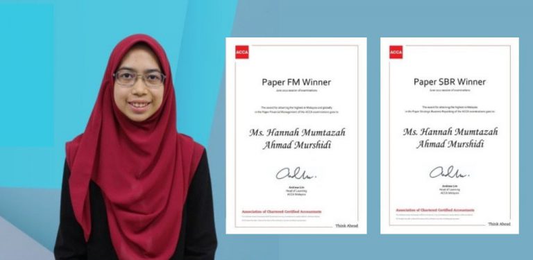 Tahniah! Penuntut UiTM raih tempat pertama Malaysia, dunia peperiksaan ACCA