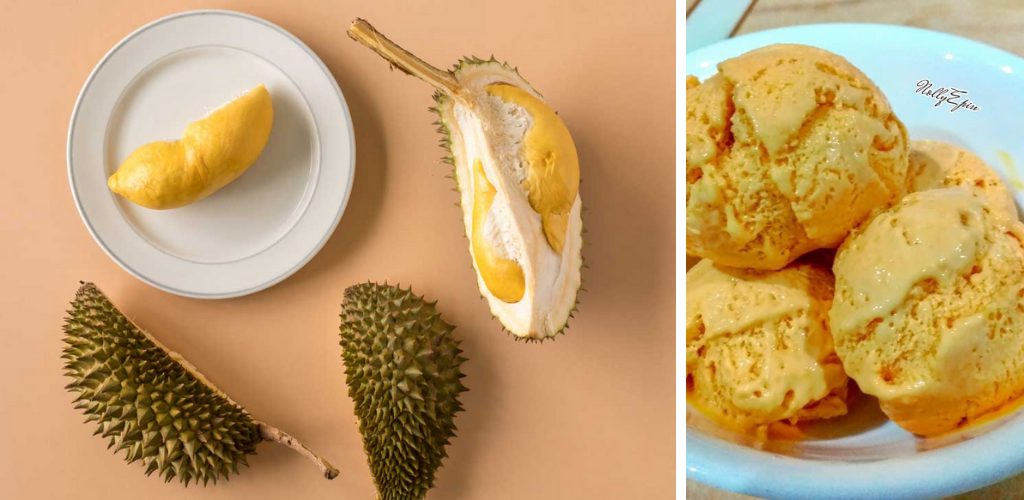Aiskrim Durian ‘homemade’ 5 bahan, sedap dan gebu