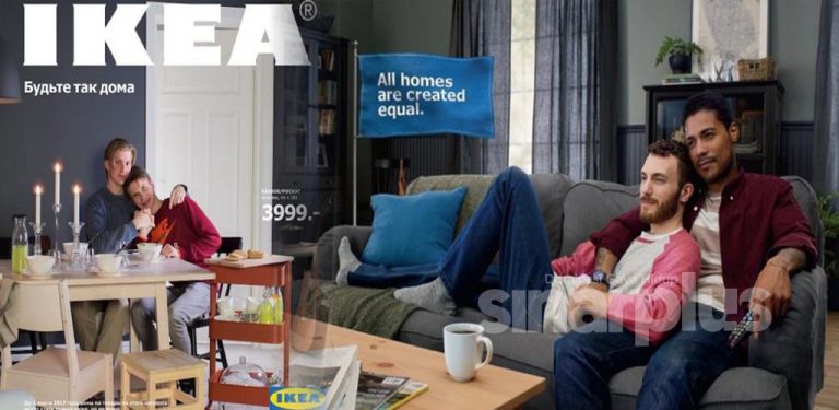 IKEA promosi katalog LGBT! Tenang, itu bukan di Malaysia