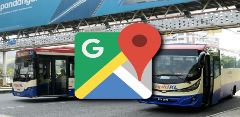 Rancang naik bas Rapid lebih mudah dengan aplikasi Google Maps