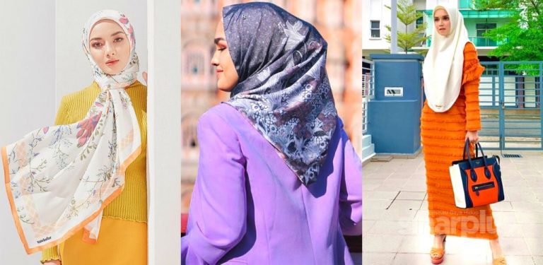 Lupakan warna hitam, nuansa terang pilihan hijabi moden