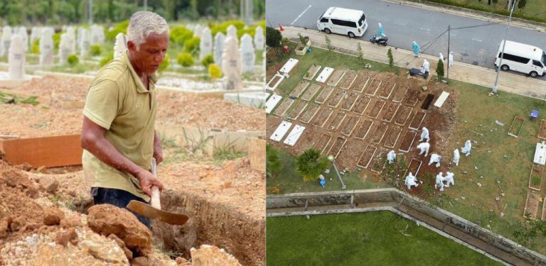 Sediakan 40 liang lahad untuk jenazah Covid-19 sehari, penggali kubur terima Anugerah Tokoh Frontliner Khas