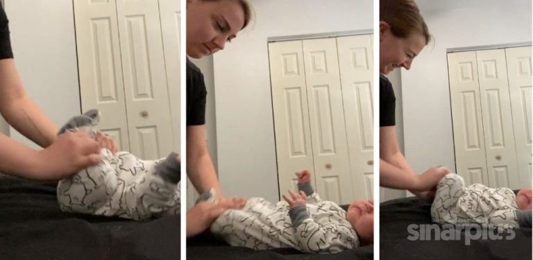 [VIDEO] Tip paling berkesan buat bayi mudah melepaskan angin. Kembung perut bukan masalah lagi