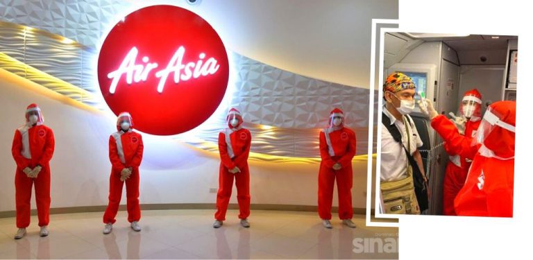 Kreatifnya...uniform kru AirAsia Filipina ala pemandu FI