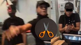 Pekerja restoran makanan segera 'naik hantu', baling gunting ke arah pelanggan warga emas