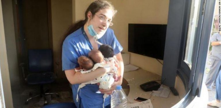 Jururawat sempat selamatkan 3 bayi baru lahir di hospital semasa letupan di Beirut