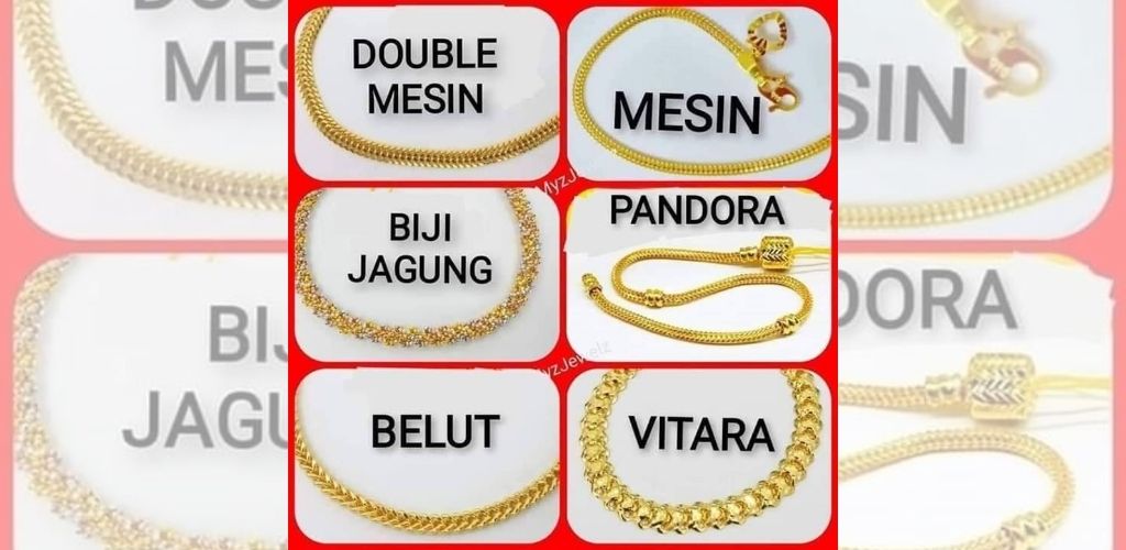 Buntu Nak Beli Gelang Emas Yang Mana Ini Viral 30 Jenis Pilihan Yang Ada Di Malaysia Sinar Plus