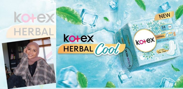 Mahu rasa nyaman, segar, sejuk ketika datang 'bulan', boleh bertukar kepada Kotex Herbal Cool