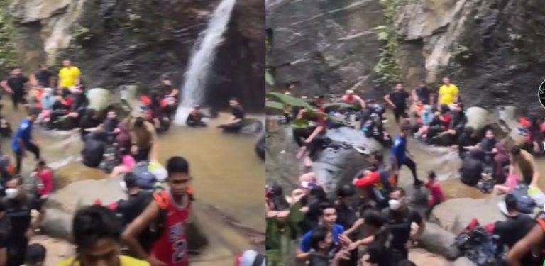 [VIDEO]'Macam pesta air...' - Netizen bengang Sungai Pisang sesak