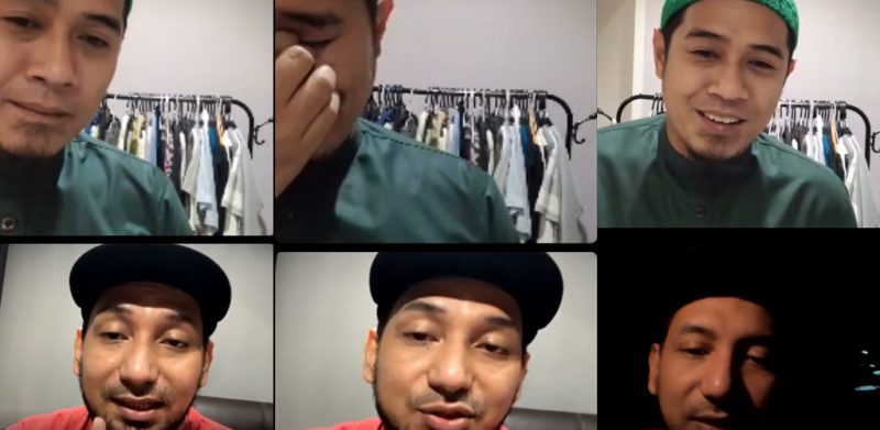 'Sedekahlah dekat sesiapa'- Amar Asyraf sebak Zizan masuk live beli baju, sambal RM1,000