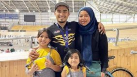 16 minggu berjauhan, Azizulhasni selamat pulang ke pangkuan keluarga di Australia