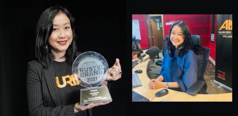 DJ Lin Menang Anugerah Penyampai Radio Paling Dipercayai