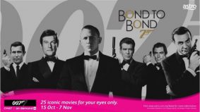Istimewa buat peminat James Bond, Astro bawakan 25 siri filem