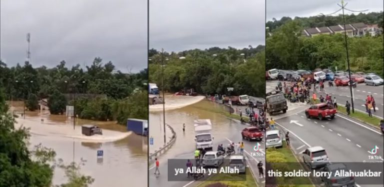 [VIDEO]Tular trak redah banjir, respon Hishammuddin raih perhatian