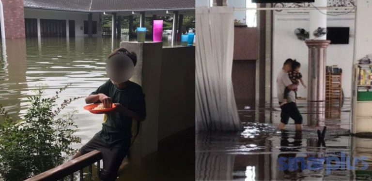 [FOTO] Suasana banjir menghibakan, makan bercatu, kesejukan, kanak-kanak antara terkesan banjir