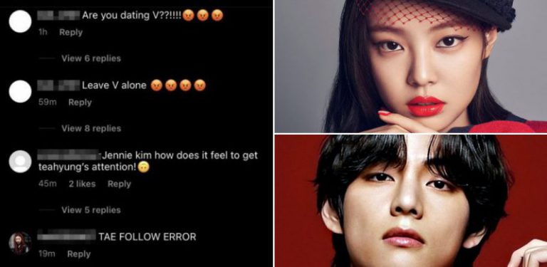 Tak sengaja 'follow' IG, Instagram Jennie Blackpink diserang peminat V BTS