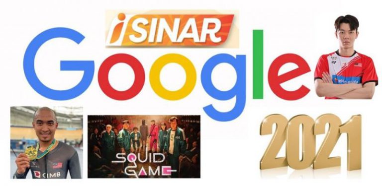 Azizulhasni Awang, Lee Zii Jia, i-Sinar dan Squid Game antara carian popular Google tahun 2021