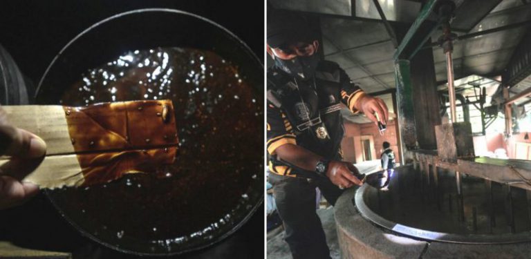 [8 FOTO] Kotor, meloyakan, ulat berenga ditemui dalam tong penyimpanan di kilang petis di Pulau Pinang