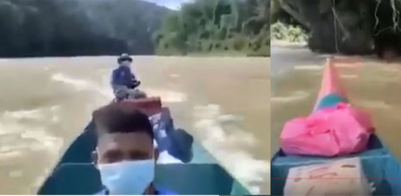 [VIDEO]Bot hantar bantuan banjir terbalik, karam, 3 anggota APM selamat