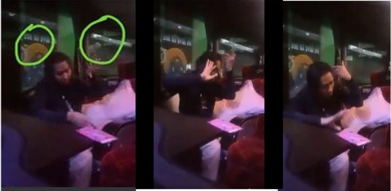 Seram! Tular video penumpang bas KL - Penang tiba-tiba menari buat meremang bulu roma