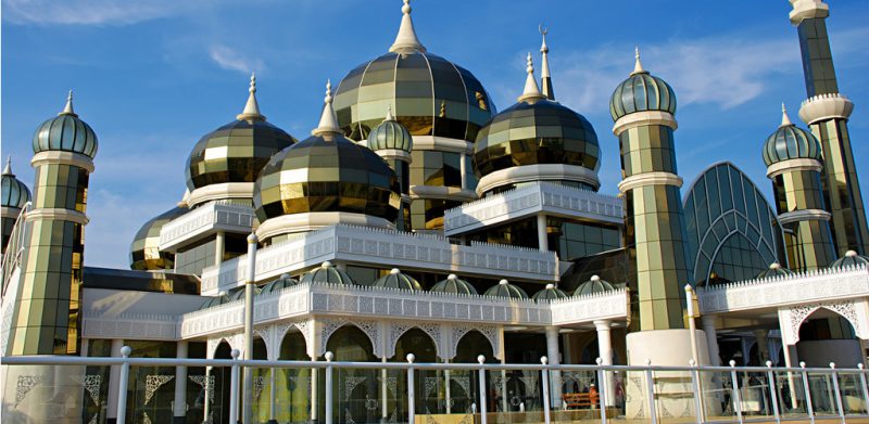 Masjid Kristal ke-3 tercantik di dunia semakin uzur, sepi, baik pulih siap menjelang Ramadan