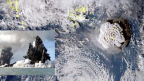 Letusan gergasi 1,000 tahun sekali gunung berapi Tonga beri impak hingga ke Alaska!