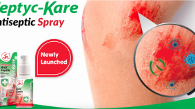 Formulasi baharu rawatan luka, Septyc-Kare Cap Kaki Tiga lebih selamat untuk melindungi kulit saat kecemasan